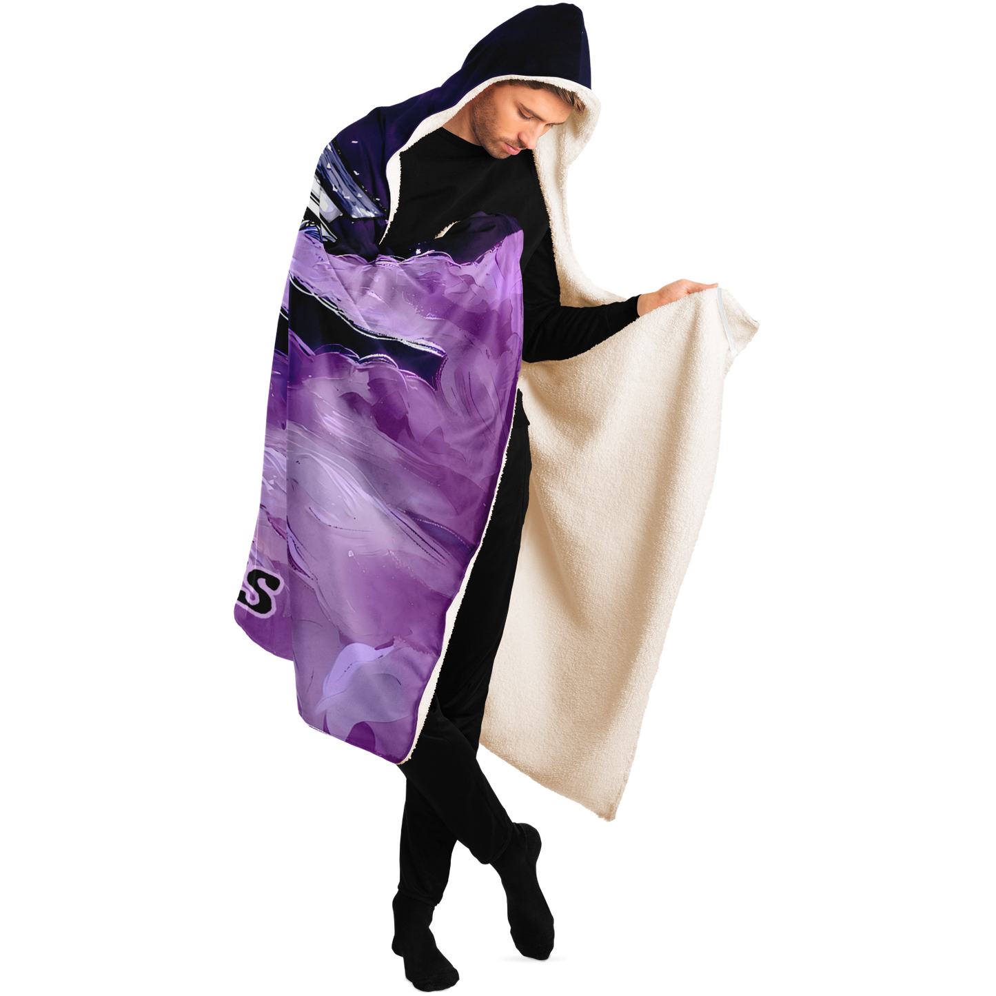 The High Priestess Hooded Blanket