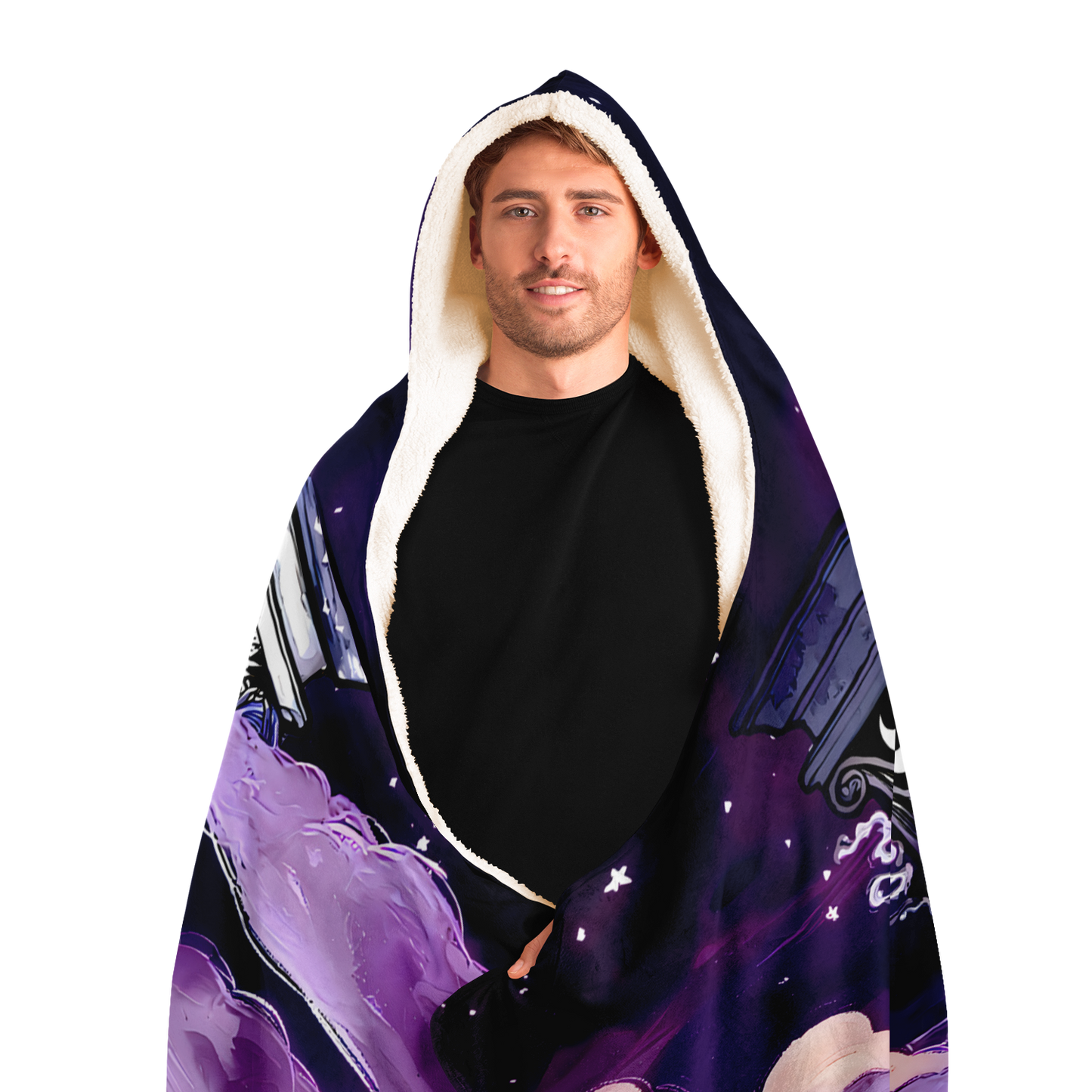 The High Priestess Hooded Blanket