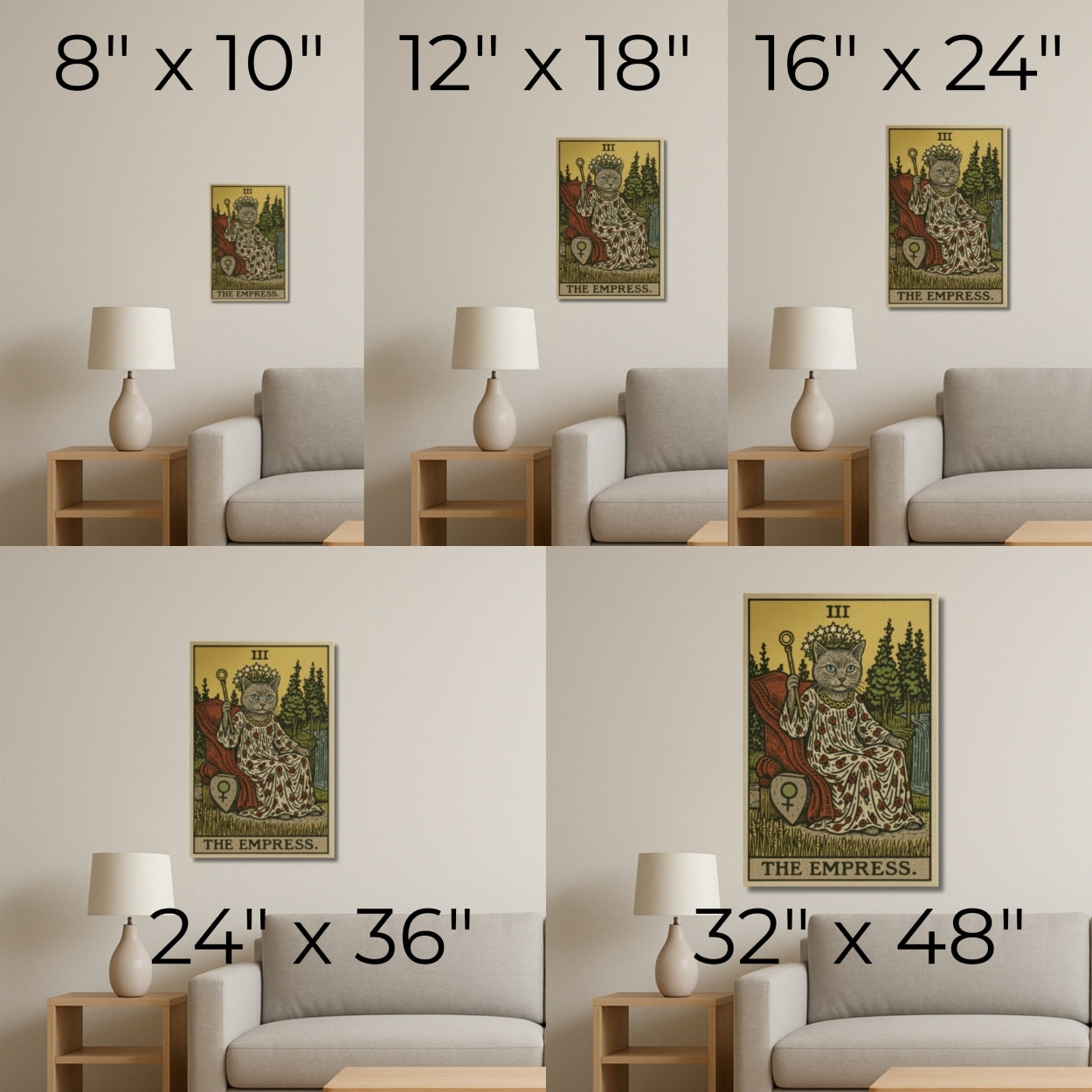 The Empress Custom Pet Portrait