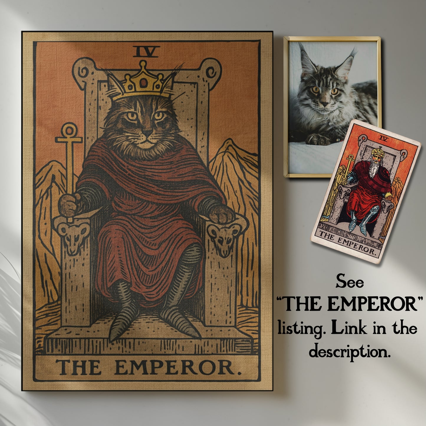 The Empress Custom Pet Portrait