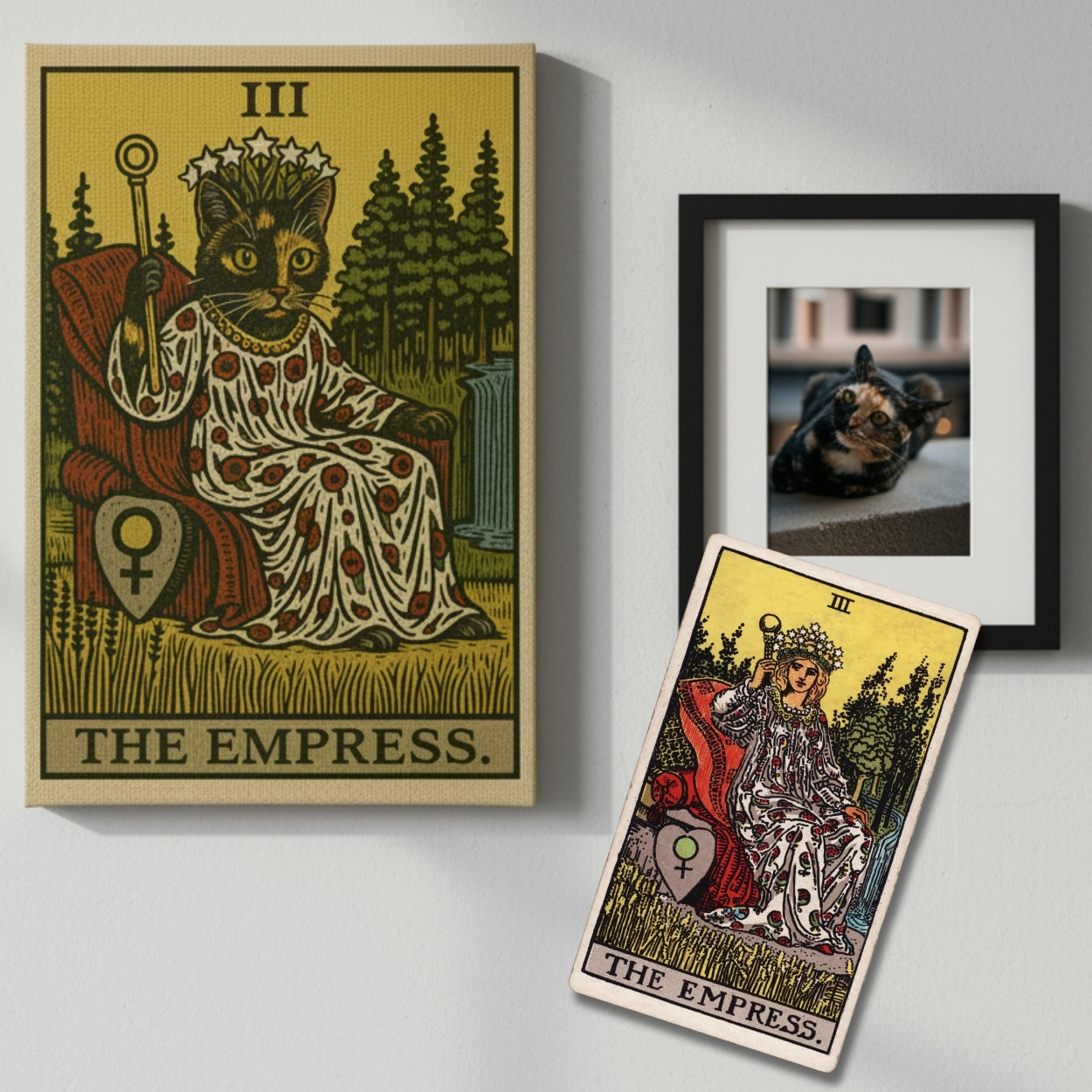 The Empress Custom Pet Portrait